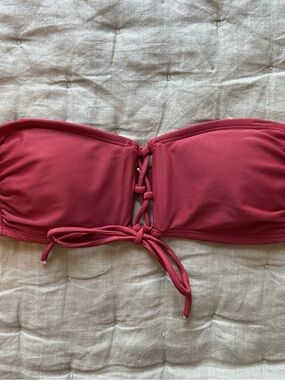 Xhilaration rose mauve bikini top